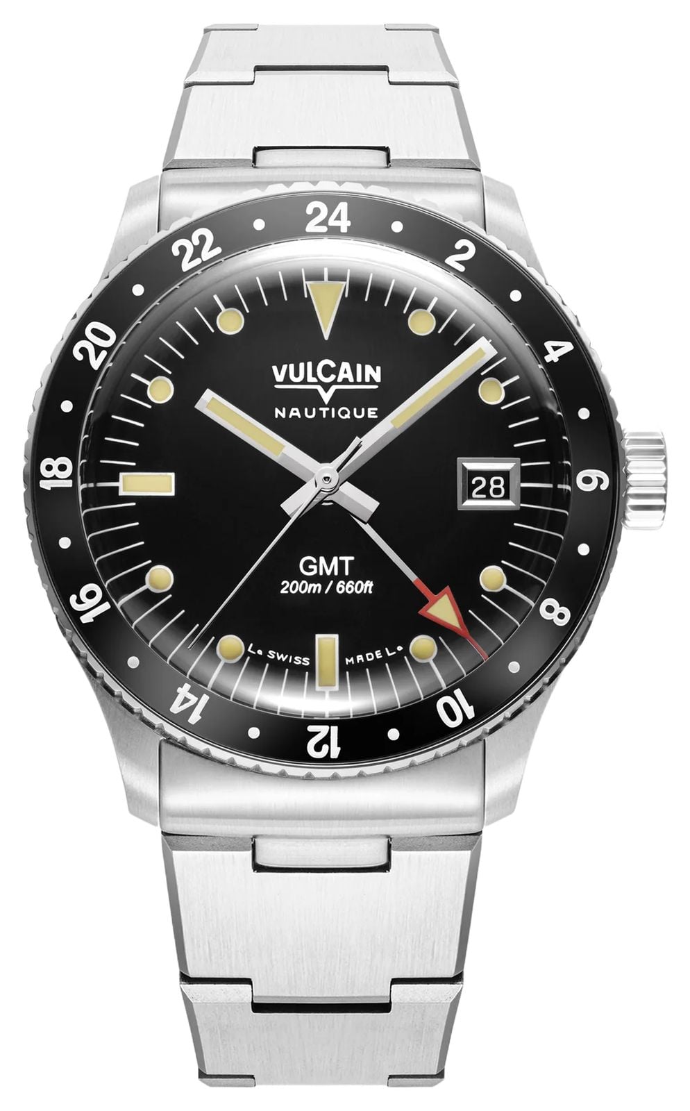 Vulcain 680174A07.BHM286 Skindiver GMT Automatic (38.3mm) Watch