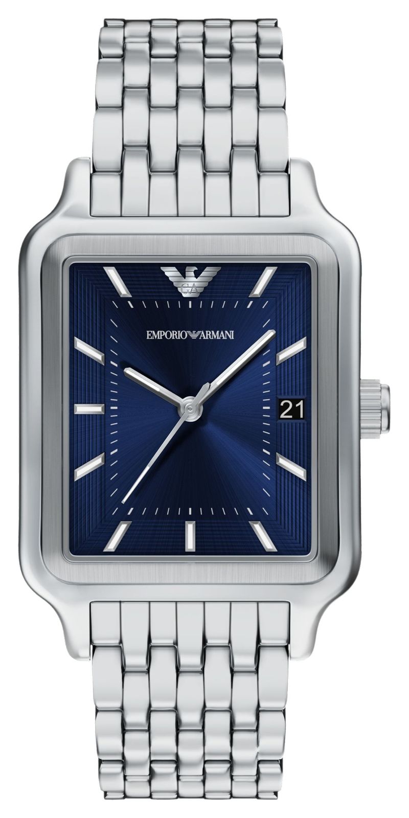 Emporio Armani AR11754 Diego (47mm) Blue Dial / Stainless Watch
