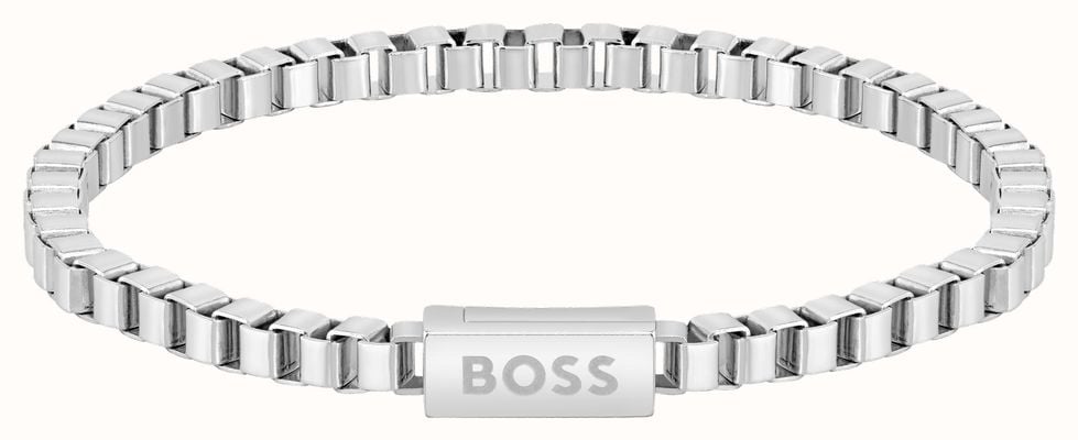 BOSS Jewellery Men's Chain For Him Stainless Steel Bracelet 1580288