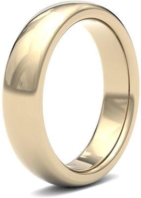 James Moore Wedding Ring  | 9ct Yellow Gold | 5mm | Heavy | Size Premium Court | AG_5GHP-9Y AG_5GHP-9Y