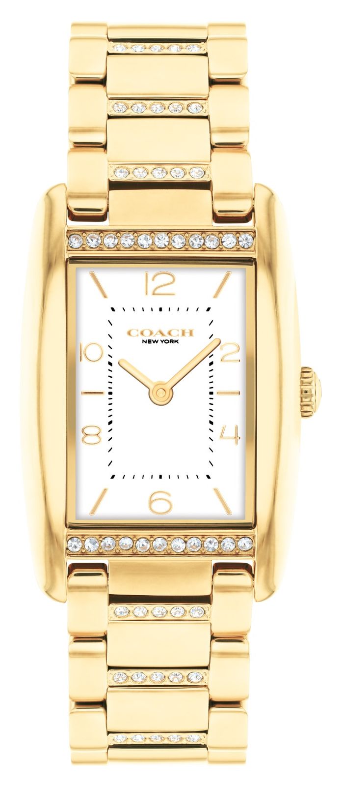 Coach 14504316 Women's Reese White Rectangular Dial / Watch