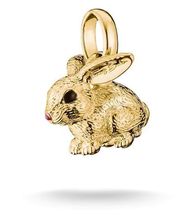 Thomas Sabo CC1350-M05-39 Charming Connect 18ct Gold Plated Jewellery