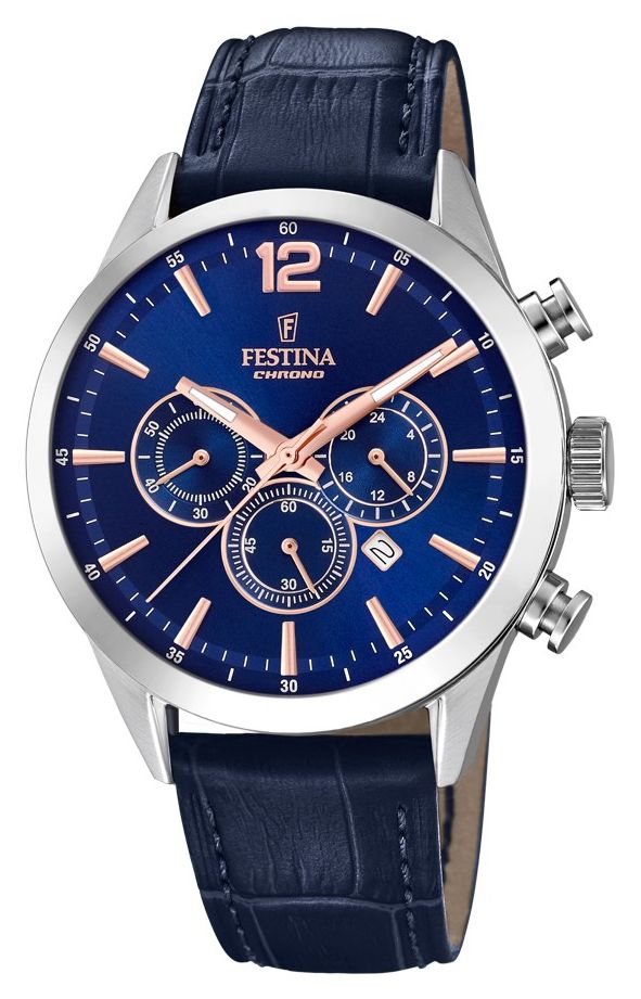 Festina F20542/4 Men's Chronograph | Blue Dial | Blue Watch