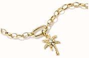 Thomas Sabo THOMAS SABO Gold-Plated Palm Tree Connect Charm CC1354-M01-14 - alternate view 2