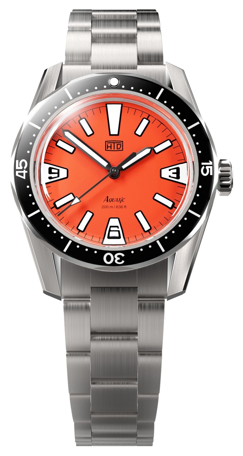 HTD AQUATIC-SPACEBOY-ORANGE AquatÃ¬c SpaceBoy Automatic Watch