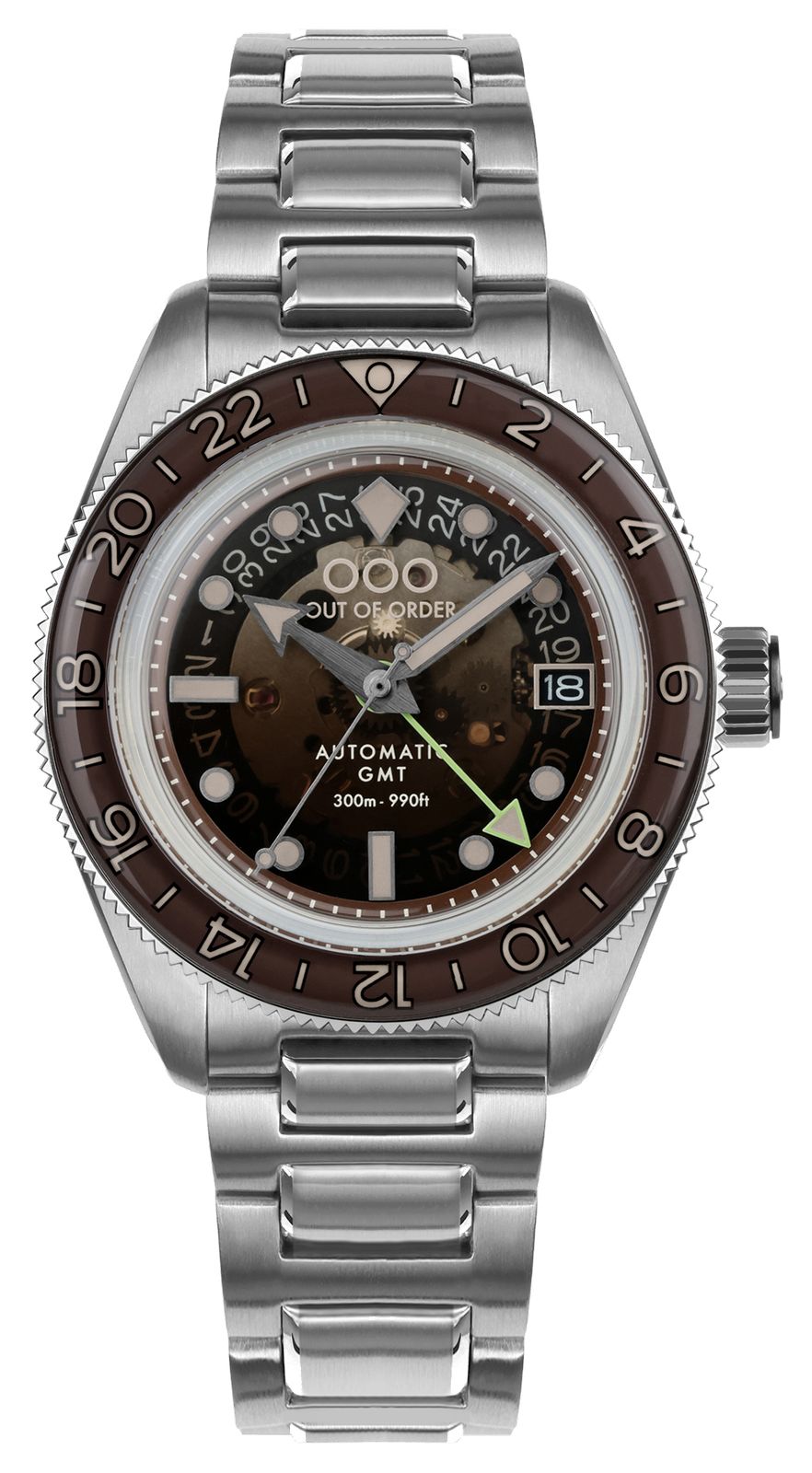 Out Of Order OOO.001-25.CL.BAND.SS Cuba Libre Limited Watch