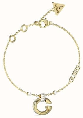 Guess Ladies 'Oh My G' Chain Bracelet JUBB04519JWYGS