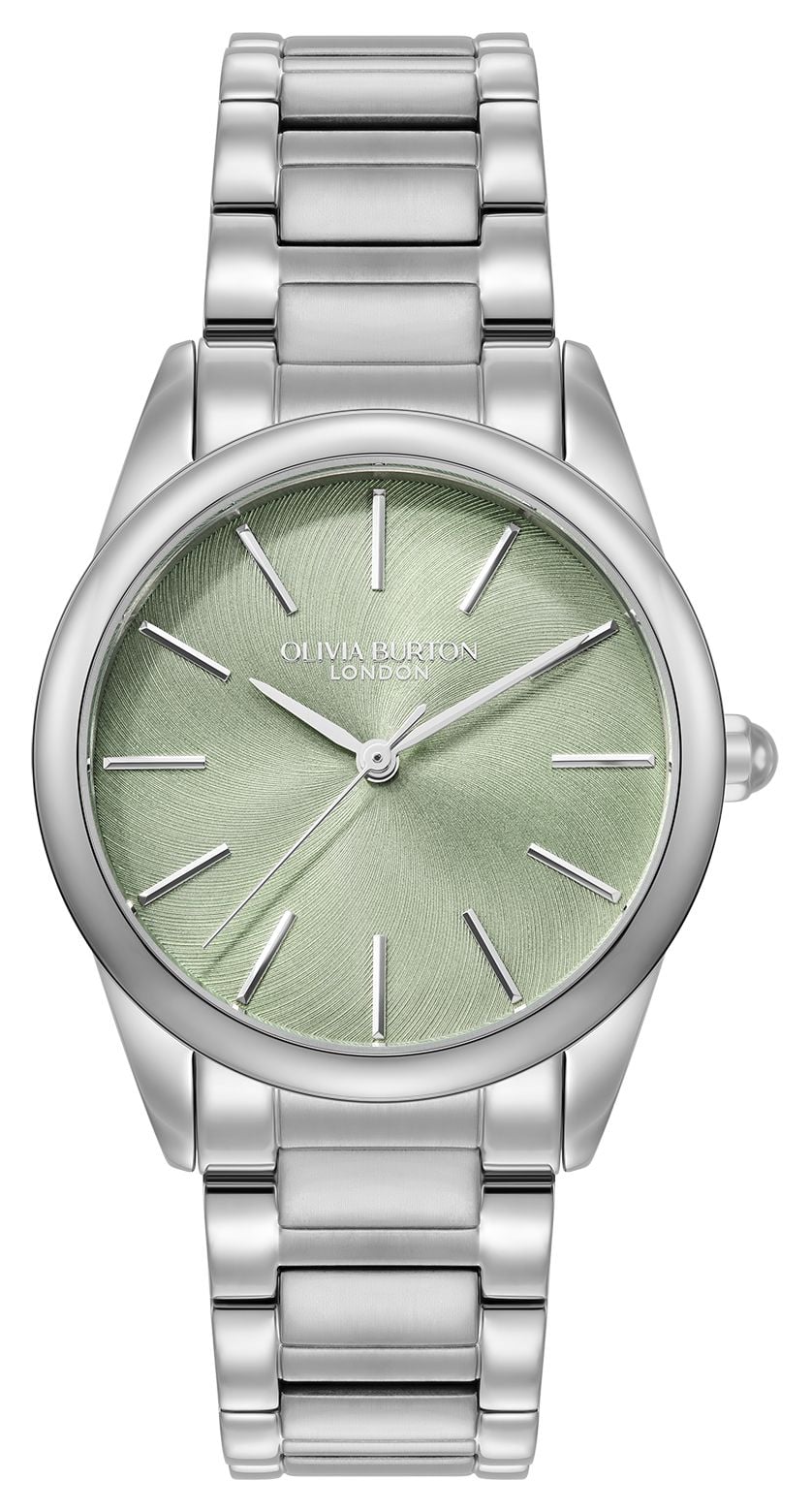 Olivia Burton 24000236 Glowful (34mm) Green Dial / Stainless Watch