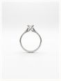 0.50ct Round Brilliant Natural Diamond 18ct White Gold Solitaire Ring J26494 - alternate view 3
