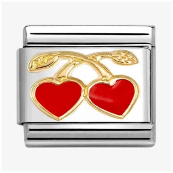 Nomination 030207/55 Classic LOVE Acciaio, Smalto E Oro 750 Jewellery