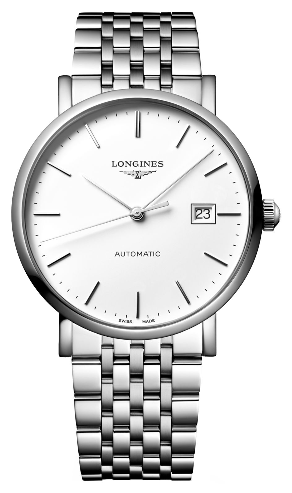 LONGINES L49104196 Elegant Collection Automatic (39mm) White Watch