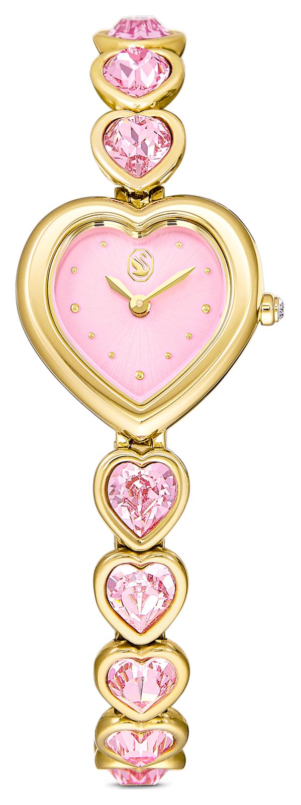Swarovski 5741519 Idyllia Heart (22mm) Pink Sunray Dial / Watch