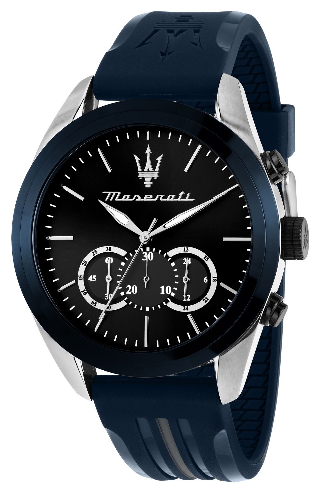 Maserati R8871612046 Men's Traguardo (45mm) Blue Chronograph Watch