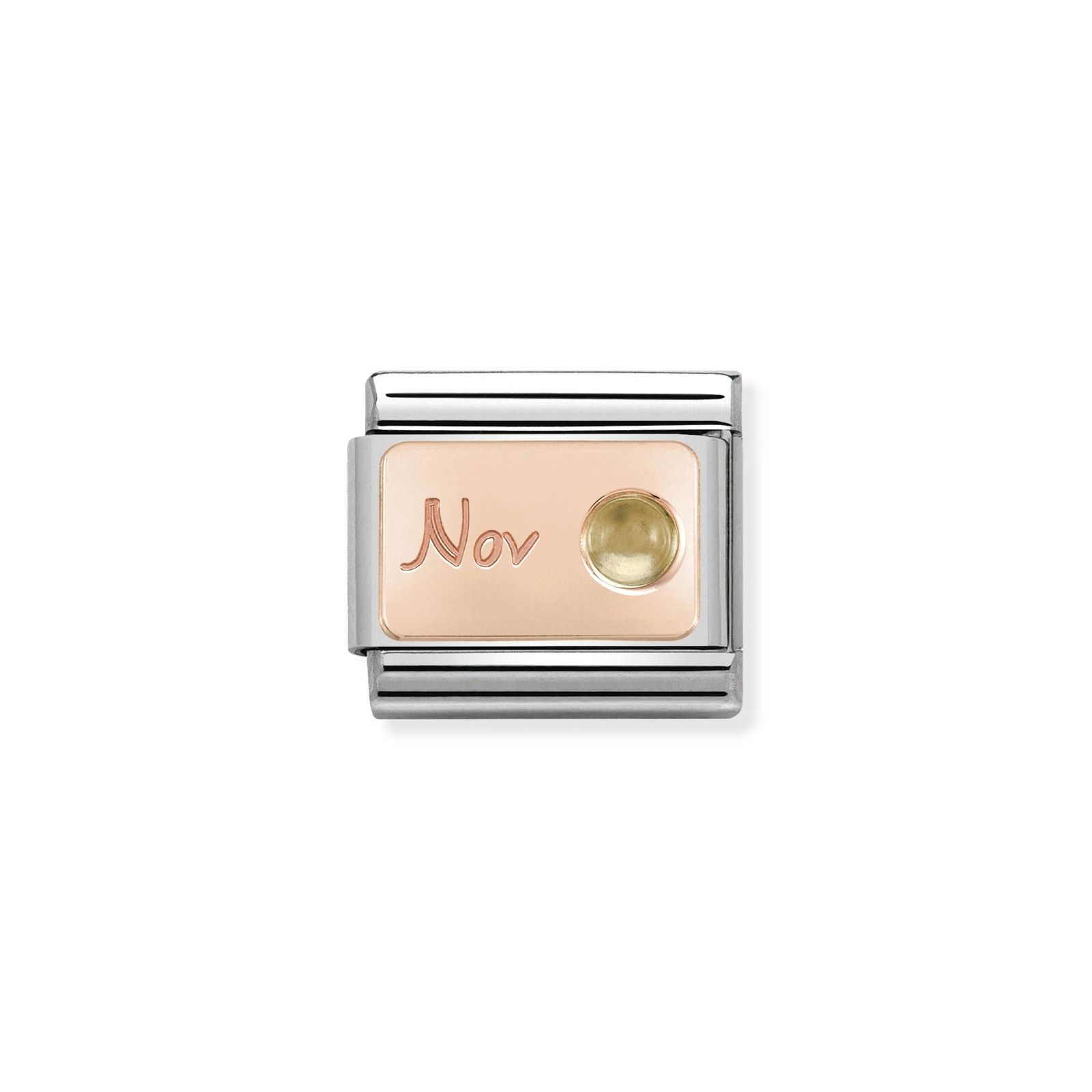 Nomination 430508/11 Classic November Birthstone Citrine 9ct Jewellery