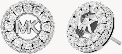 Michael Kors KORS MK Earrings - Rhodium Plated MKC1827040