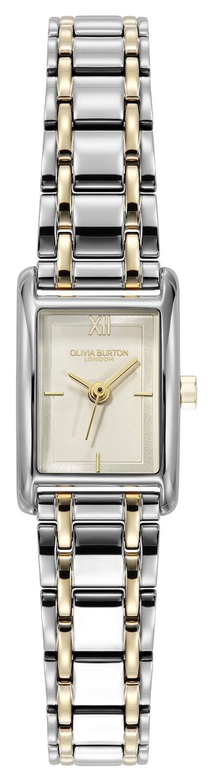 Olivia Burton 24000435 16mm Mini Grove White & Two Tone Watch