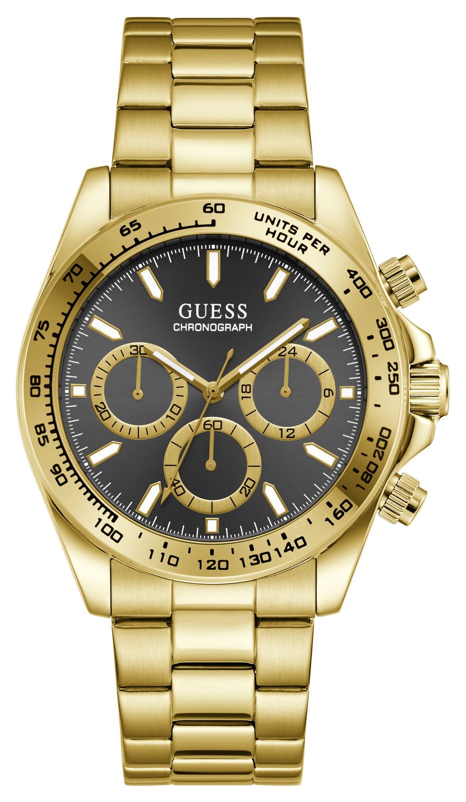 Guess GW1058G2 ARTHUR Chronograph (42mm) Black Sunray Dial Watch