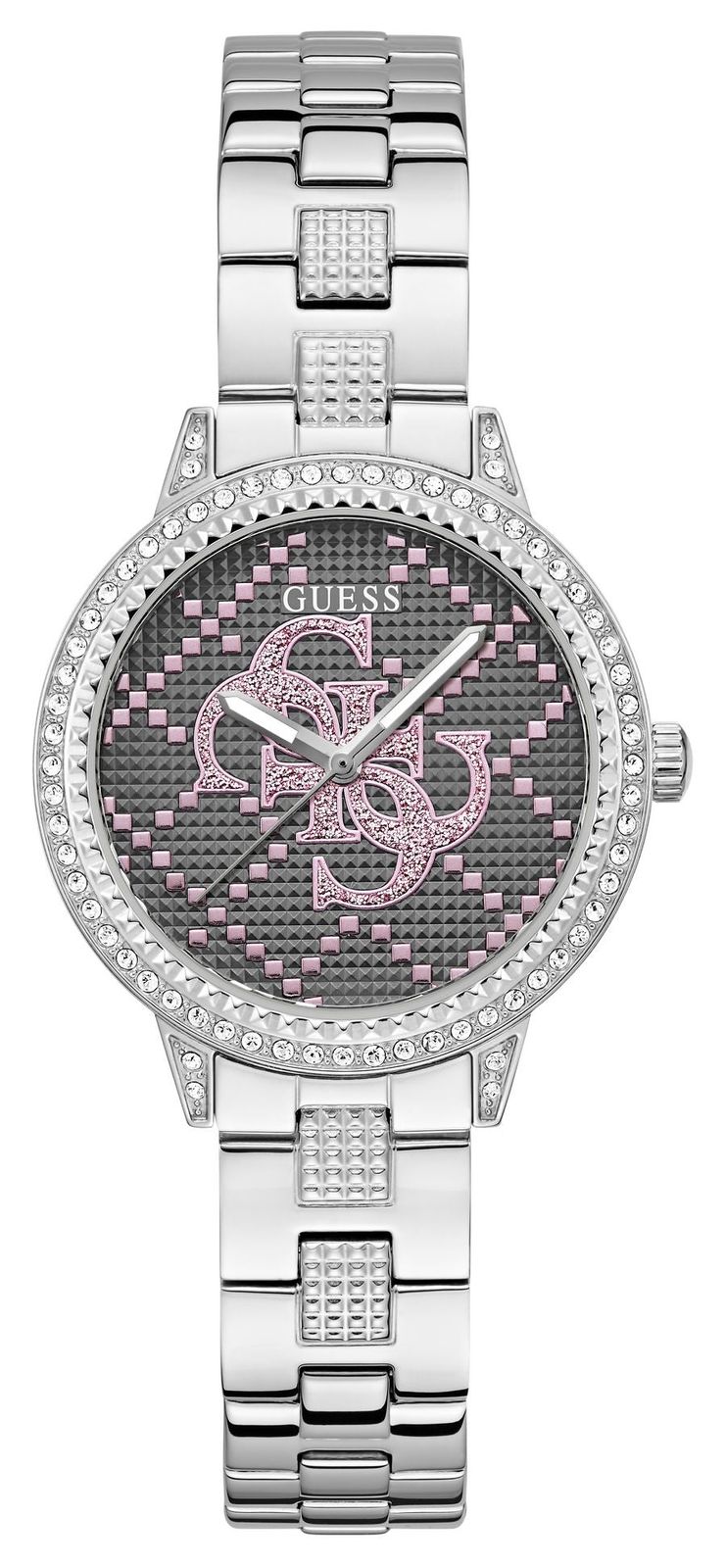 Guess GW0944L1 G LACE Crystal (34mm) Quattro ‘G’ Logo Grey Watch