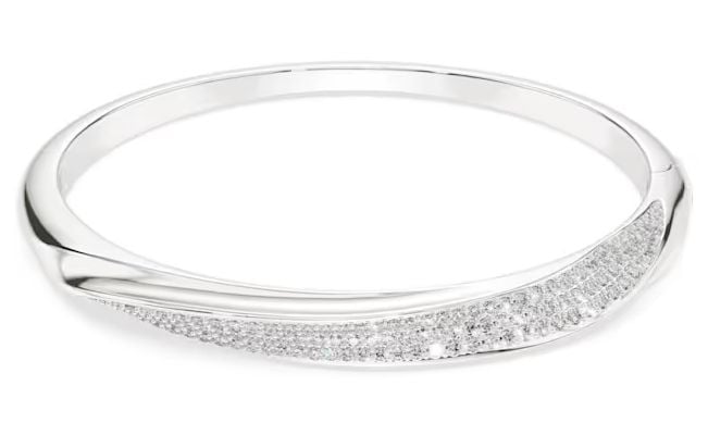 Swarovski 5764808 Swarovski Classica bangle, Round cut, Jewellery