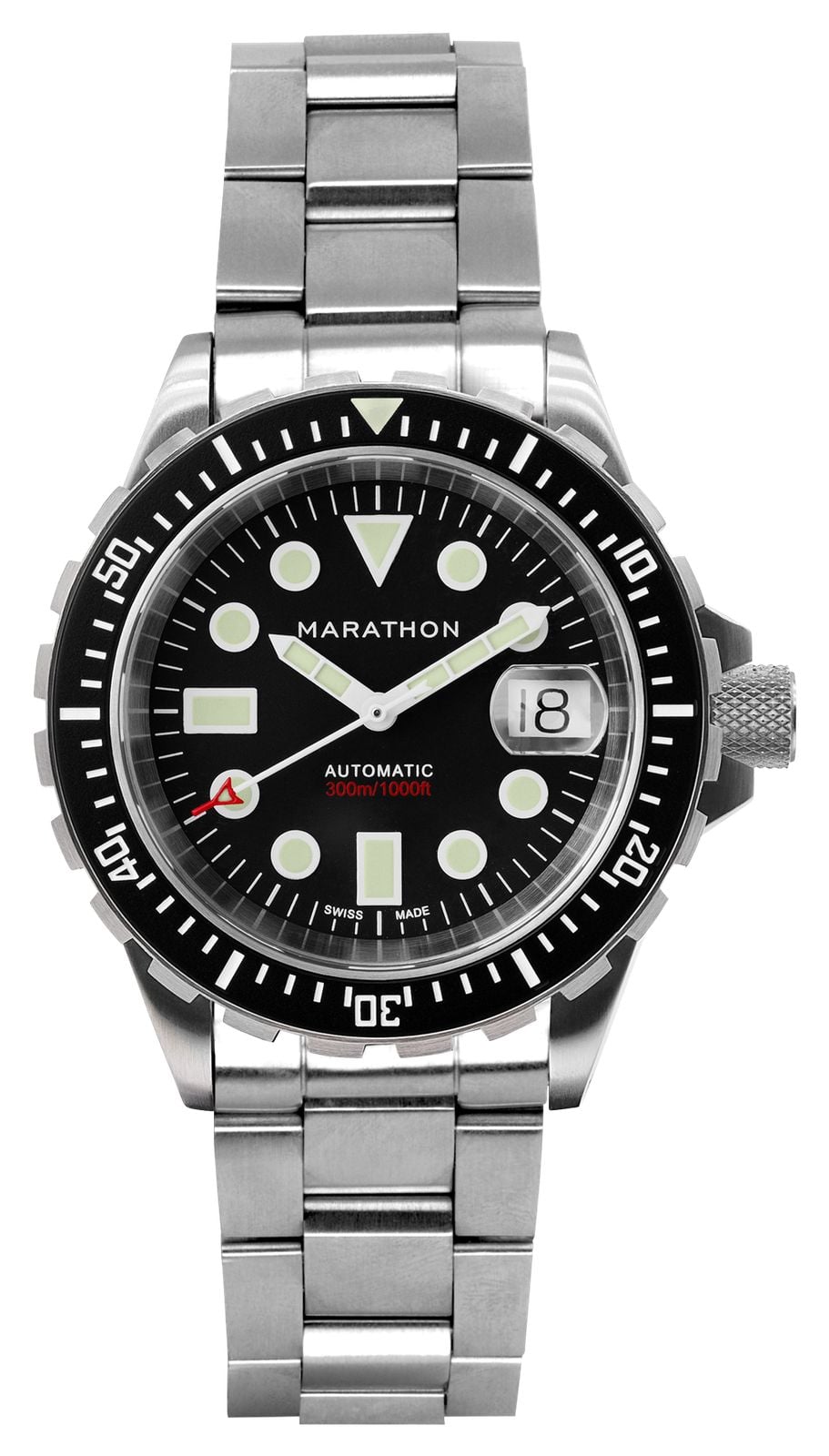 Marathon WW194006SS-2001 Original SAR Diver's Automatic OSAR Watch