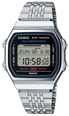 Casio Vintage Bluetooth (41.6mm) Digital Display / Stainless Steel Bracelet ABL-100WE-1AEF