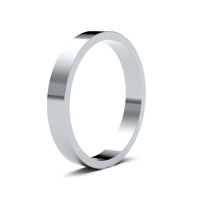 James Moore Wedding Ring  | 3mm | Light | Size Flat | AG_3LLF-9W AG_3LLF-9W