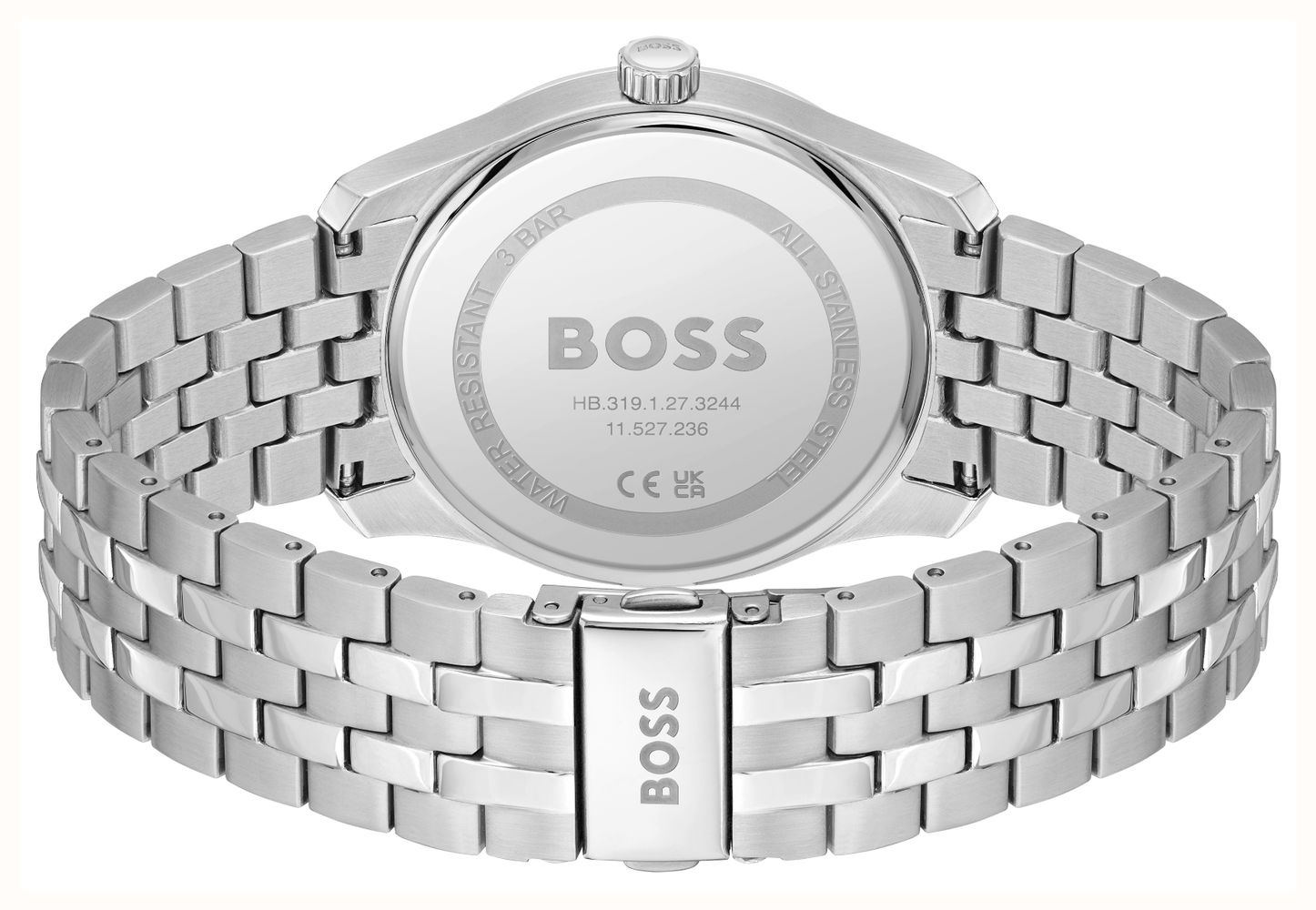 BOSS Graceful Mina Stainless Steel Black Dial Watch 1570204 - alternate view 3