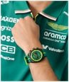 Aston Martin Aramco Formula One™ Team DWF Quartz Chronograph (43mm) Podium Green Dial / Podium Green NATO Strap MTFD1F501 - alternate view 5