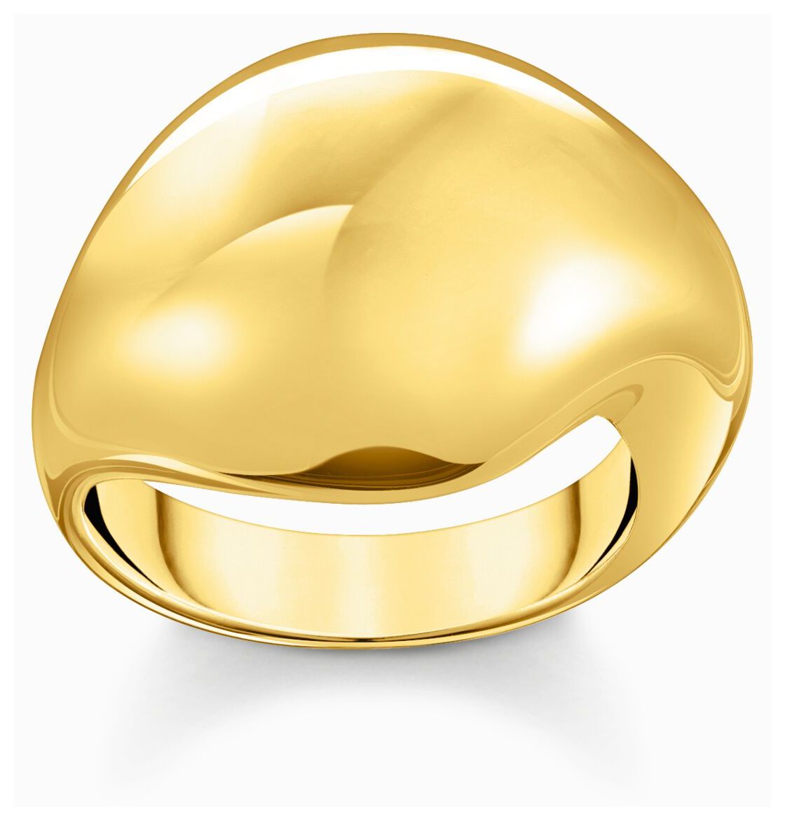 Thomas Sabo TR2470-413-39-56 Organic Drop Shape Rings Gold- Jewellery