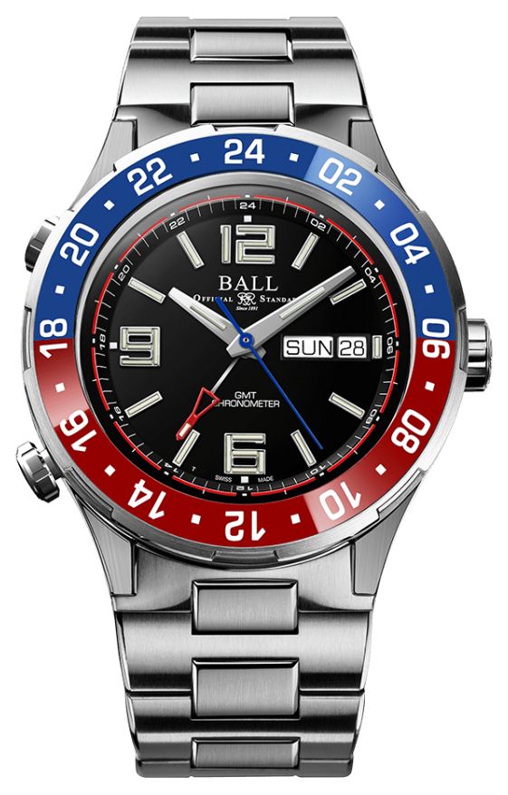Ball Watch Company DG3000A-S4C-BK Roadmaster Marine GMT