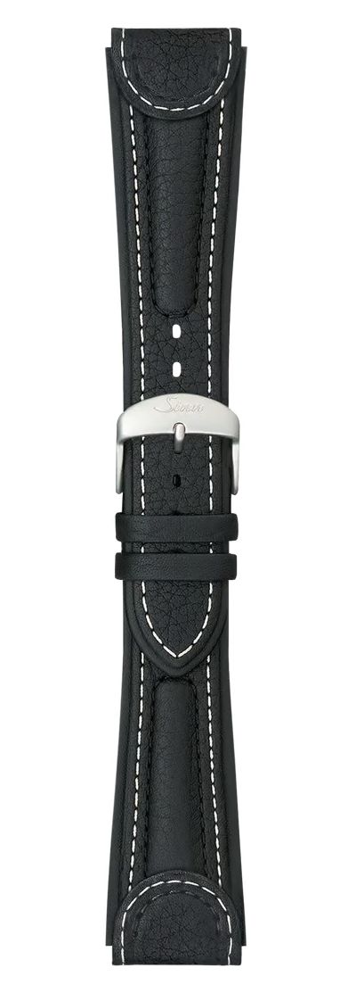 Sinn BL41202081001110400A Integrated Black Cowhide Leather Watch