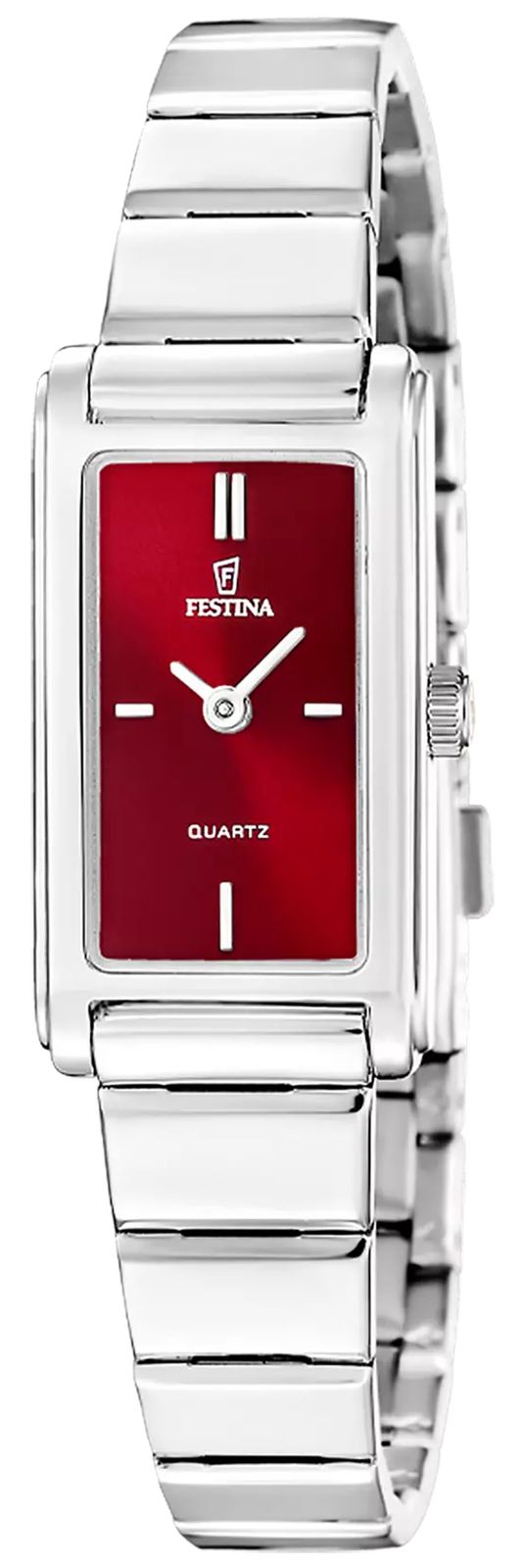 Festina F20767/4 Mademoiselle Quartz (25mm) Red Sunray Dial Watch