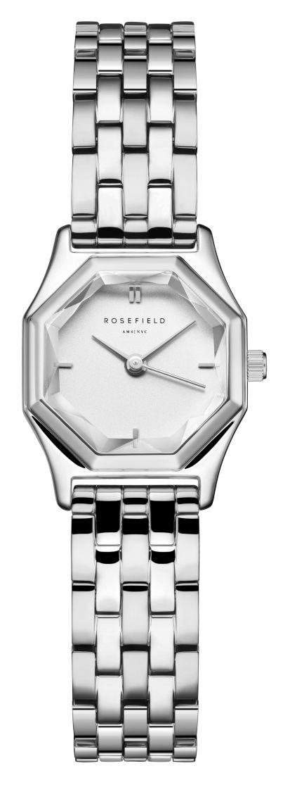 Rosefield GWSSS-G04 Gemme (21.5mm) White Dial / Stainless Watch