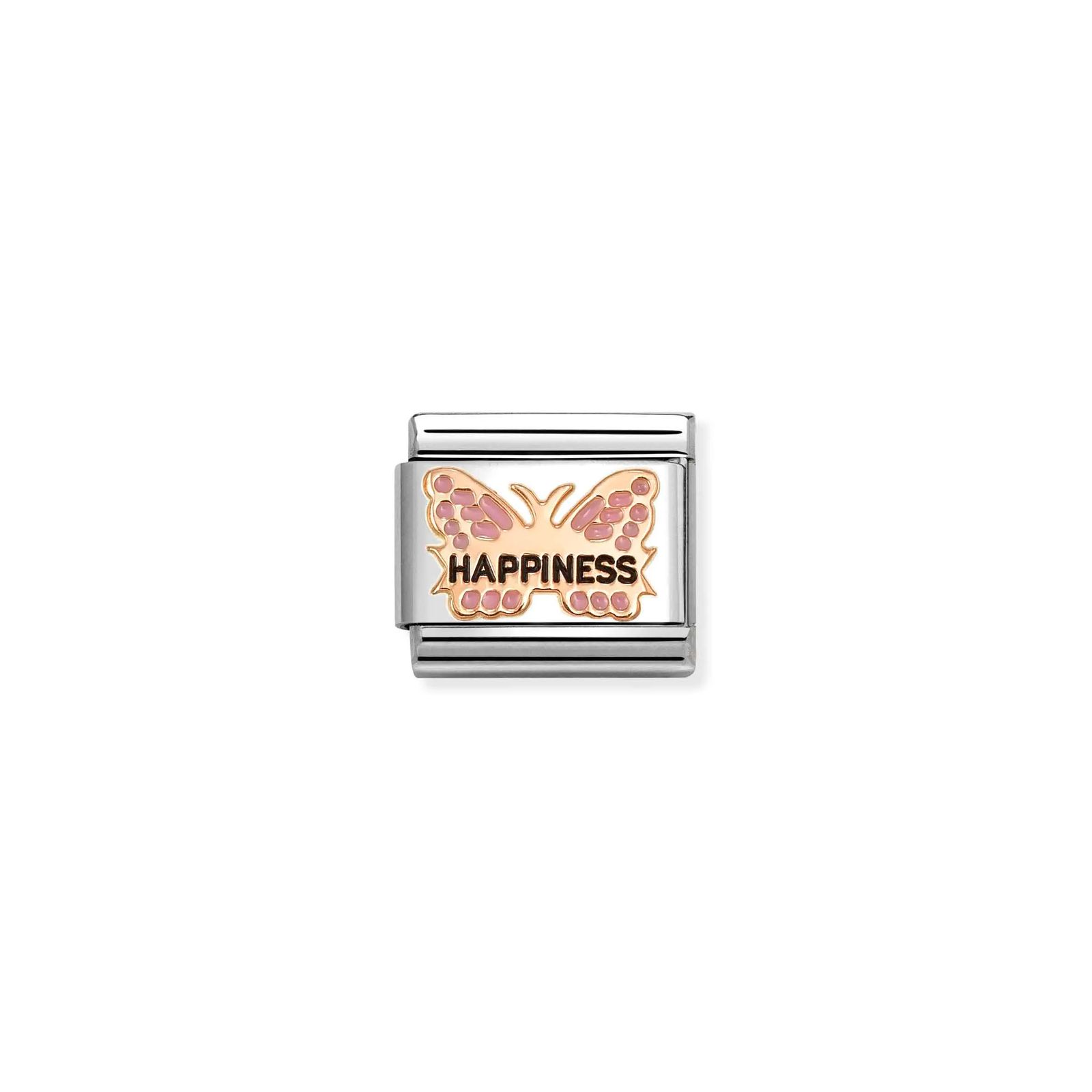 Nomination 430202/49 Classic Happiness Butterfly 9ct Rose Jewellery