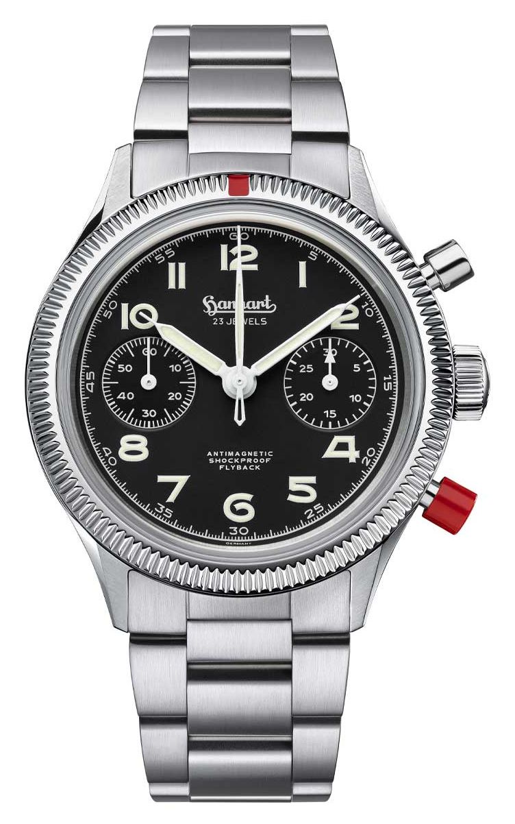 Hanhart H701.212-6428 417 ES Heritage Flyback – Red Pusher ( Watch