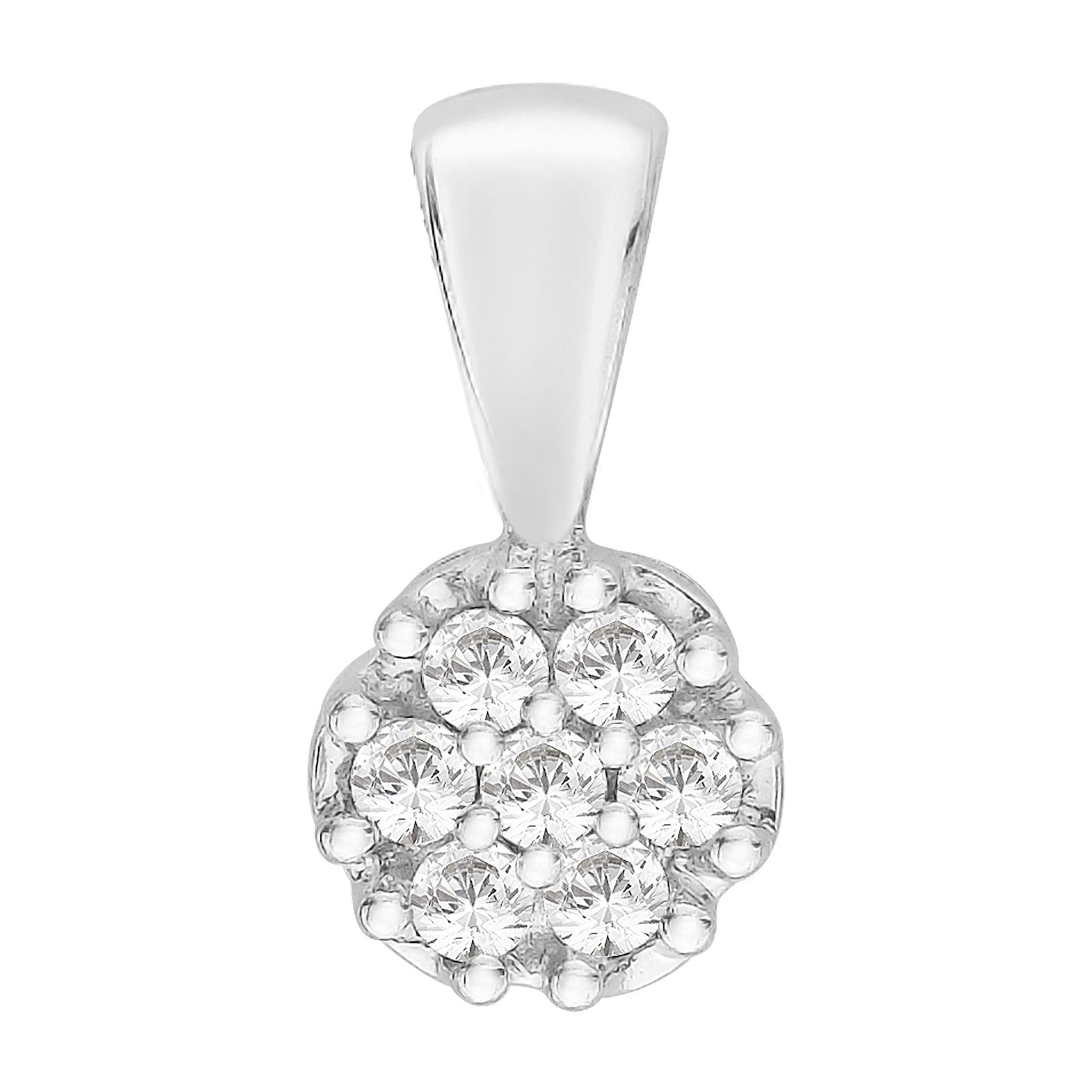 Image of Perfection Crystals P3185-SK Seven Stone Round Cluster Jewellery