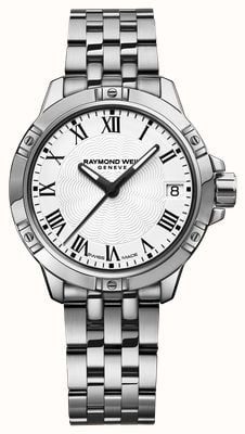 Raymond Weil Tango Quartz (30mm) White Dial / Stainless Steel Bracelet 5960-ST-00300