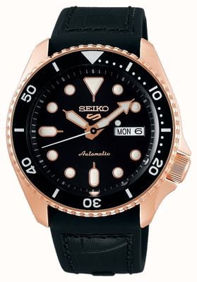 Seiko 5 Sport | Specialist | Automatic | Rose Gold & Black SRPD76K1