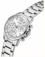 Guess Men's Walker Silver-Tone Sunray Dial Silver-Tone Stainless Steel Bracelet GW0900G6 - alternate view 5