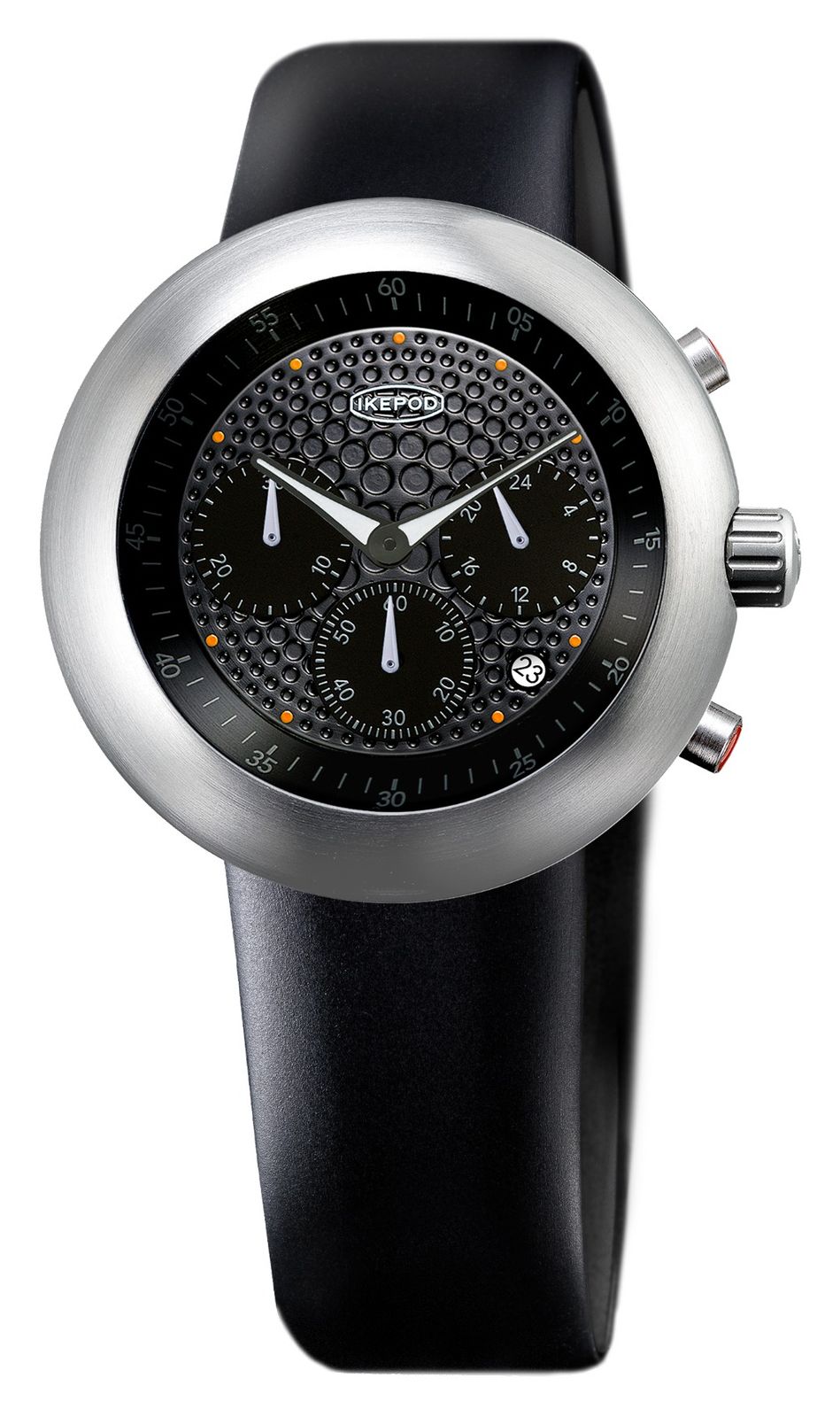 IKEPOD C004-SI-LB CHRONOPOD Black Beauty 004 (44mm) Black Watch