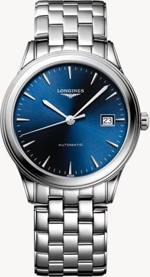 LONGINES Flagship Classic Automatic (38.5mm) Blue Dial / Stainless Steel Bracelet L49744926