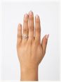 Round Brilliant Natural Diamond Platinum Halo Ring J62058 - alternate view 4