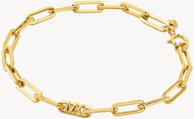 Michael Kors Women's KORS MK Gold-Plated Sterling Silver Bracelet MKC174400710