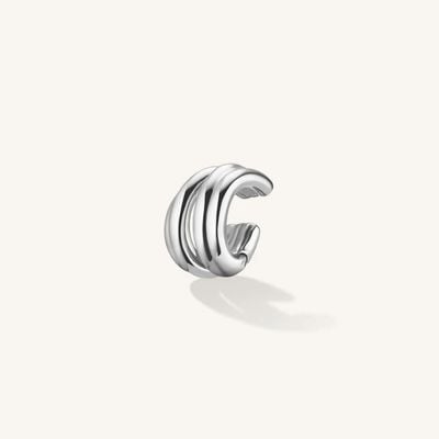 Rosefield Jewellery Statement Tangle Earcuff Silver JESTS-J1060
