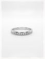 0.50ct Round Brilliant Natural Diamond 18ct White Gold Full Eternity Ring JM8519