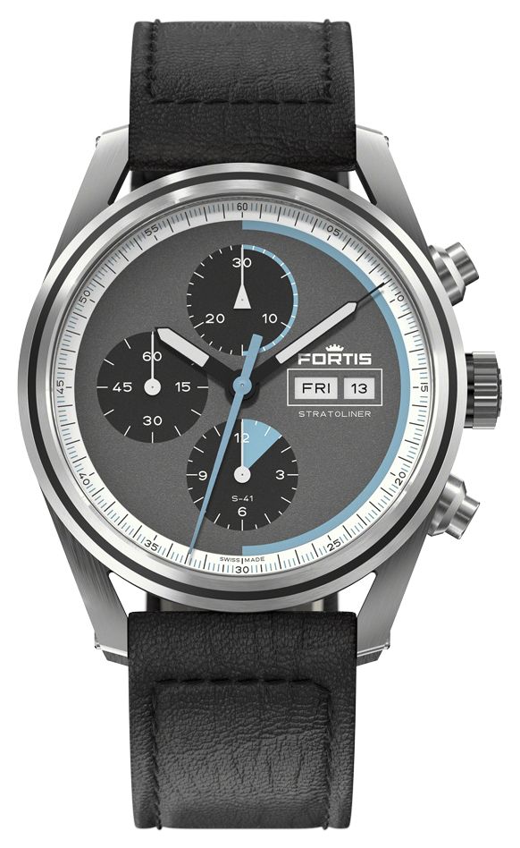 FORTIS F2340016 Stratoliner S-41 Automatic Cosmic Grey (41mm Watch