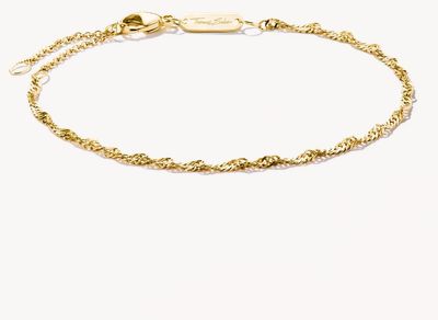 Thomas Sabo Singapore Bracelet | Charm Club | THOMAS SABO in 316L stainless steel with a yellow gold finish A2208-S02-39-L19V