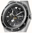 Ingersoll THE BUCK Automatic (43mm) Black Skeleton Dial / Stainless Steel Bracelet I18001 - alternate view 2