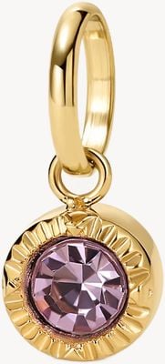 D.LOUISE Mini Bezel Birthstone February/Amethyst CH-40-02
