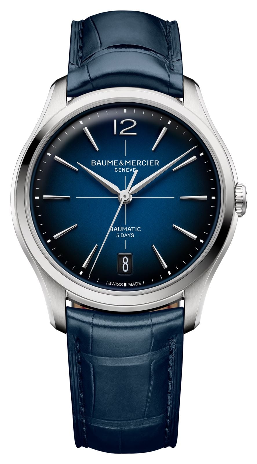 Baume & Mercier 10771 Clifton Baumatic (39mm) Gradient Blue Watch